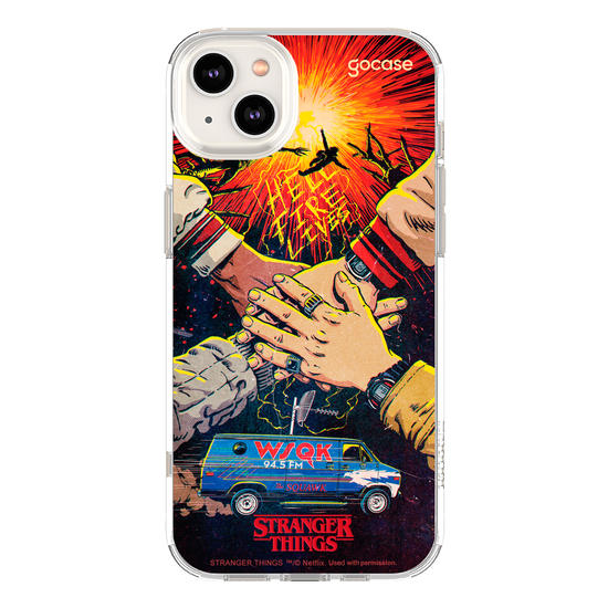 Capinha para celular  Stranger Things - O Grupo