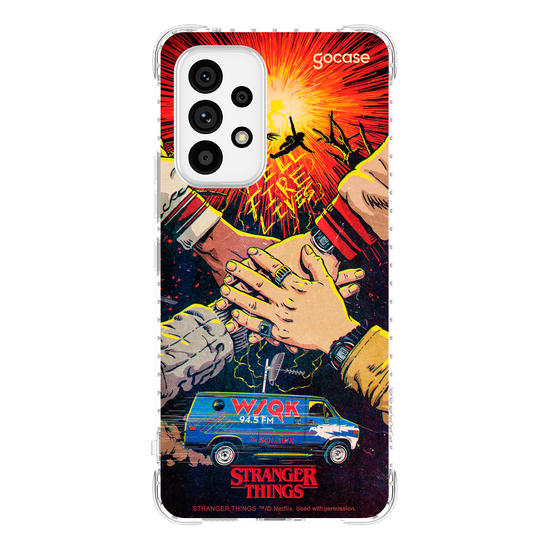Capinha para celular  Stranger Things - O Grupo