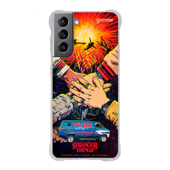 Capinha para celular  Stranger Things - O Grupo