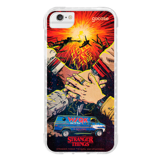 Capinha para celular  Stranger Things - O Grupo