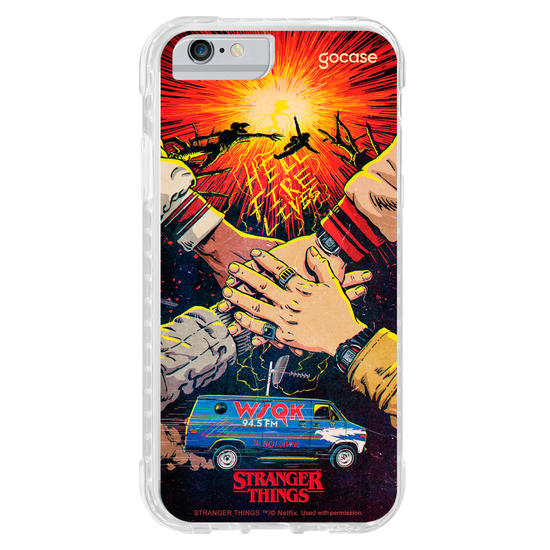 Capinha para celular  Stranger Things - O Grupo