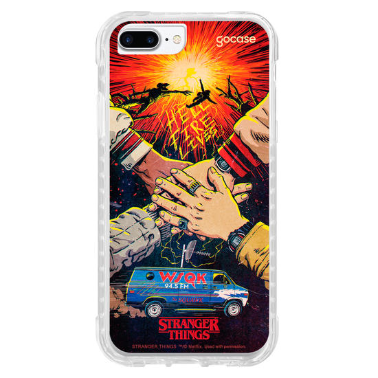Capinha para celular  Stranger Things - O Grupo