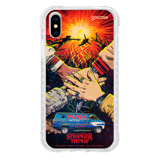 Capinha para celular  Stranger Things - O Grupo