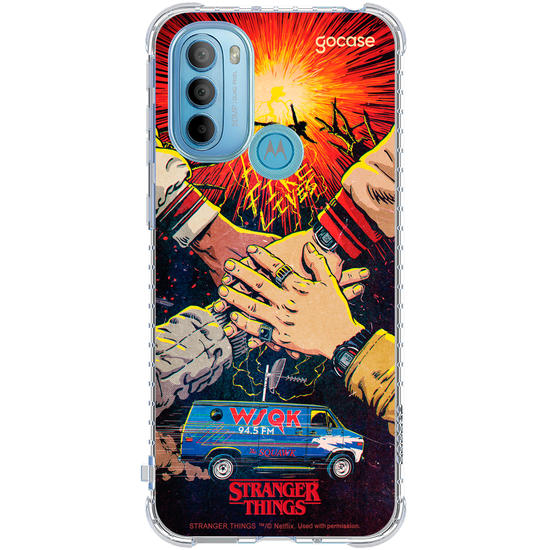 Capinha para celular  Stranger Things - O Grupo