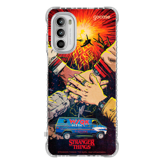 Capinha para celular  Stranger Things - O Grupo