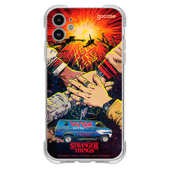 Capinha para celular  Stranger Things - O Grupo