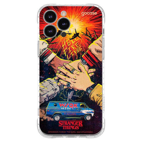 Capinha para celular  Stranger Things - O Grupo