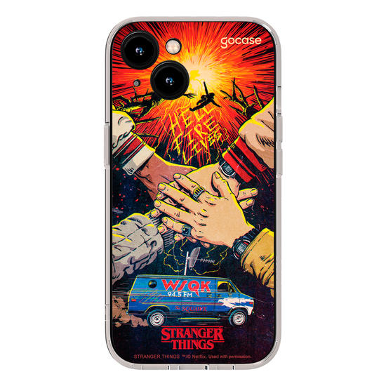 Capinha para celular  Stranger Things - O Grupo
