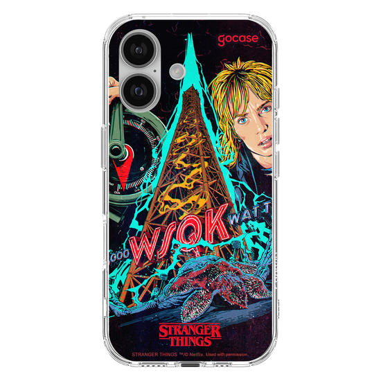 Capinha para celular  Stranger Things - Shock Jock