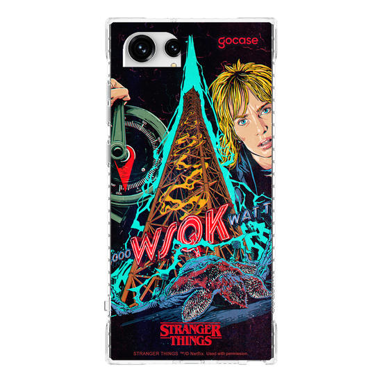 Capinha para celular  Stranger Things - Shock Jock