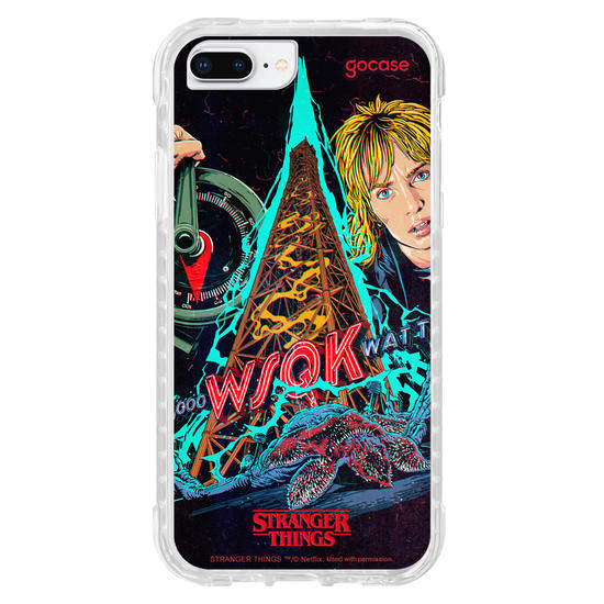 Capinha para celular  Stranger Things - Shock Jock