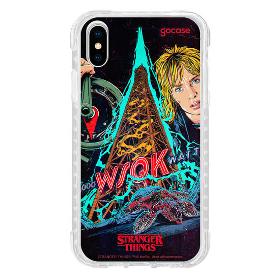 Capinha para celular  Stranger Things - Shock Jock