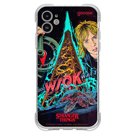Capinha para celular  Stranger Things - Shock Jock