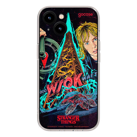 Capinha para celular  Stranger Things - Shock Jock