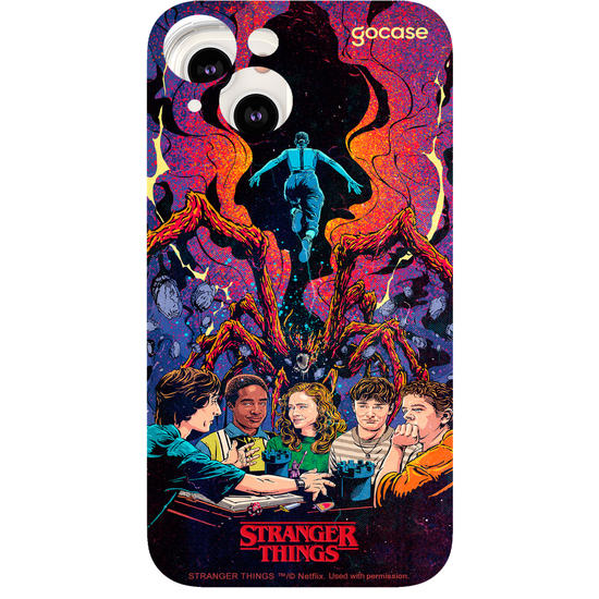 Capinha para celular  Stranger Things - The Rightside Up