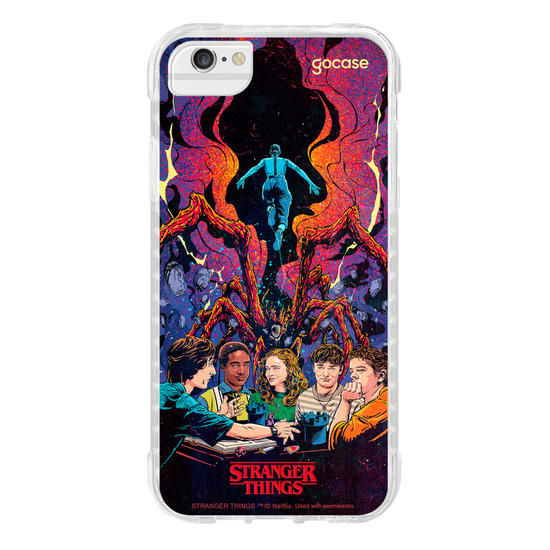 Capinha para celular  Stranger Things - The Rightside Up