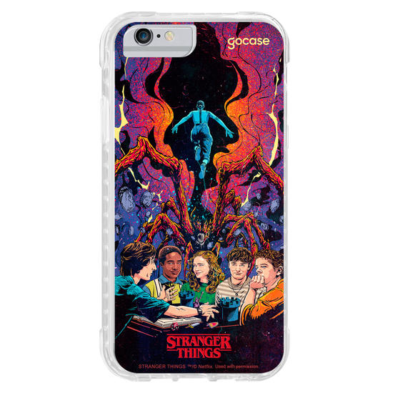 Capinha para celular  Stranger Things - The Rightside Up