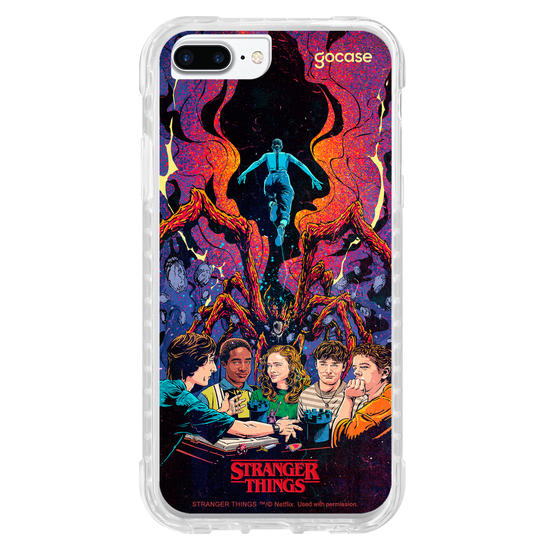 Capinha para celular  Stranger Things - The Rightside Up