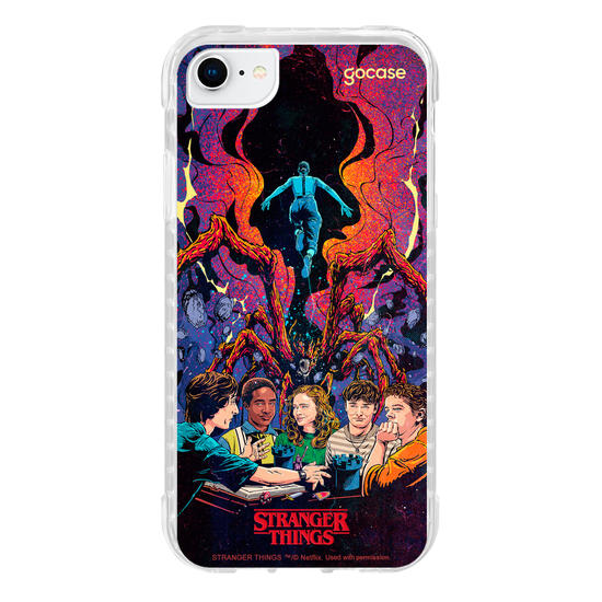 Capinha para celular  Stranger Things - The Rightside Up