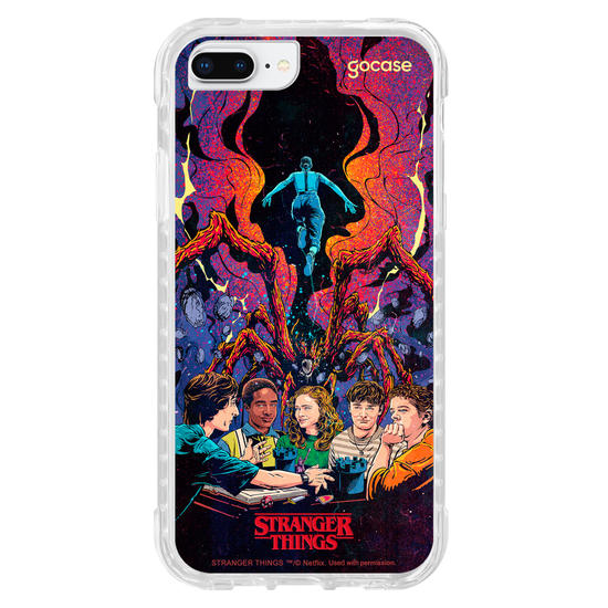 Capinha para celular  Stranger Things - The Rightside Up