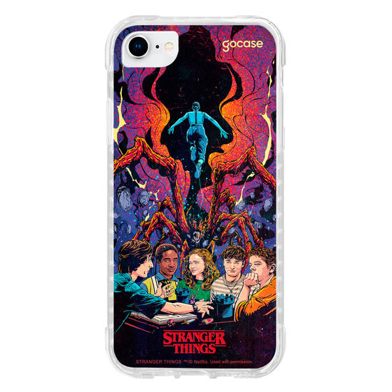 Capinha para celular  Stranger Things - The Rightside Up
