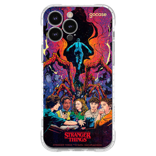 Capinha para celular  Stranger Things - The Rightside Up
