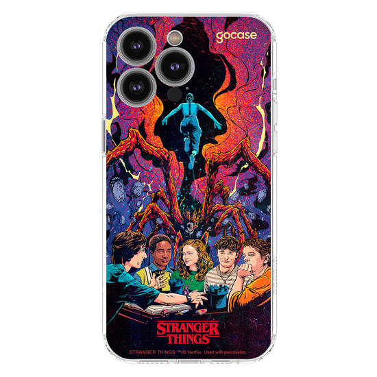 Capinha para celular  Stranger Things - The Rightside Up