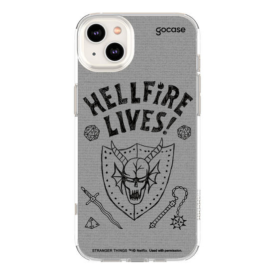Capinha para celular  Stranger Things - Hellfire Lives