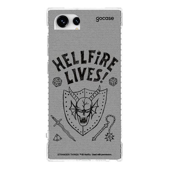 Capinha para celular  Stranger Things - Hellfire Lives