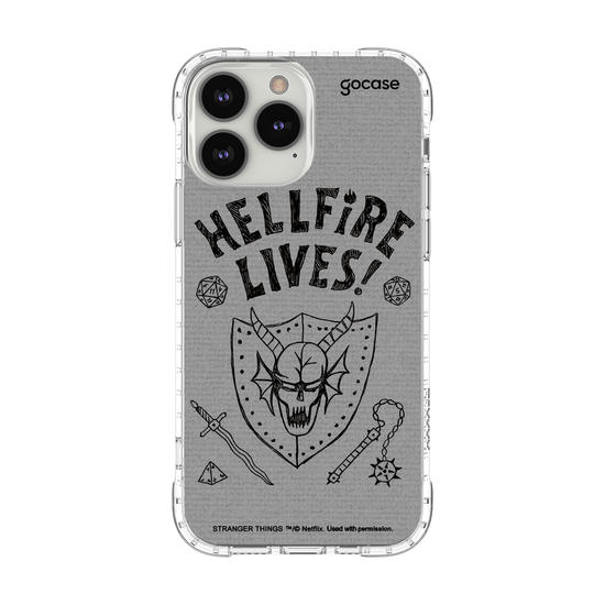 Capinha para celular  Stranger Things - Hellfire Lives