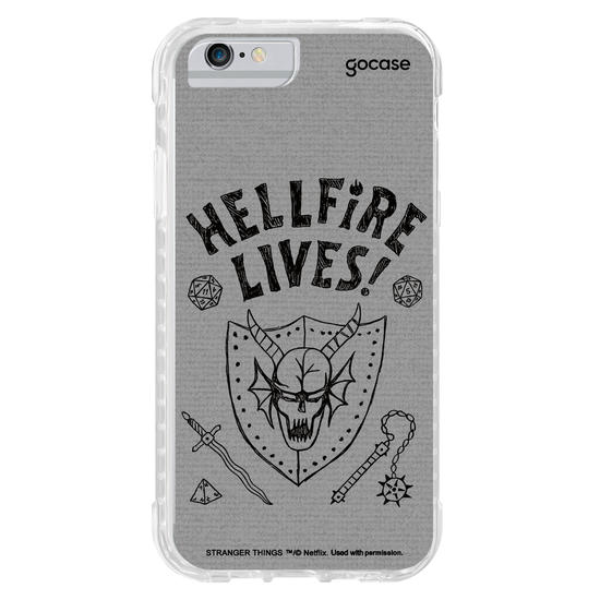 Capinha para celular  Stranger Things - Hellfire Lives