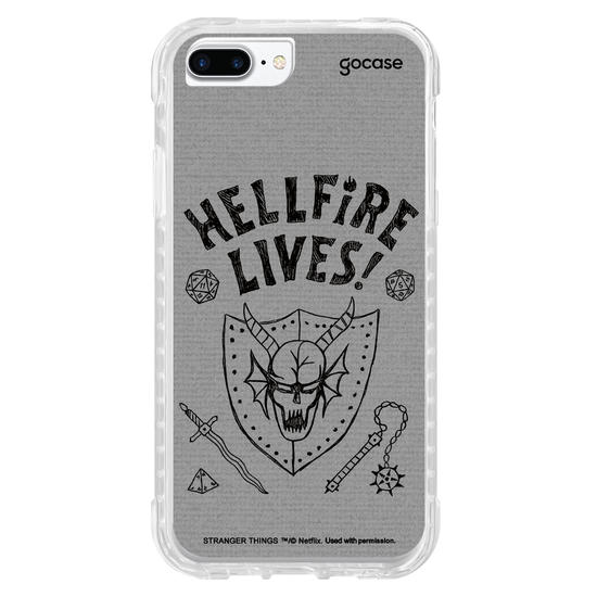 Capinha para celular  Stranger Things - Hellfire Lives