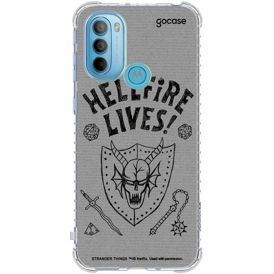 Capinha para celular  Stranger Things - Hellfire Lives