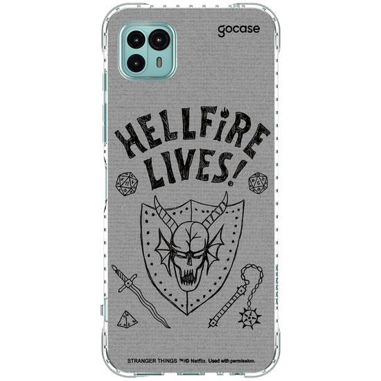 Capinha para celular  Stranger Things - Hellfire Lives