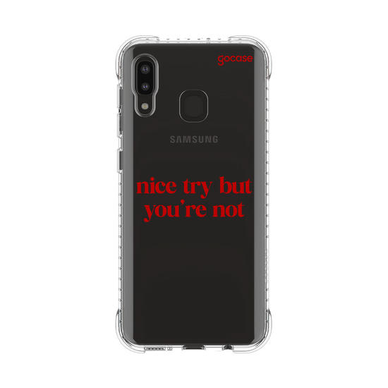 Capinha para celular  Nice try but you're not...