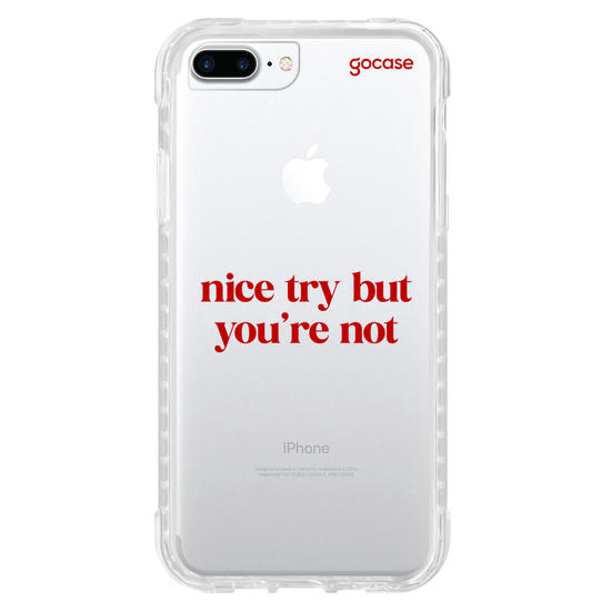 Capinha para celular  Nice try but you're not...