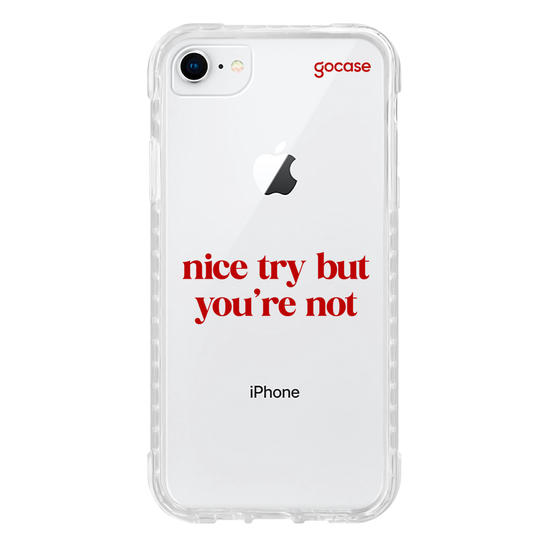Capinha para celular  Nice try but you're not...