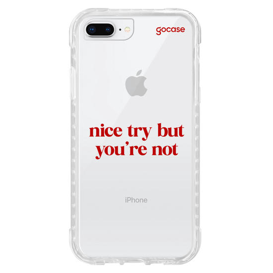 Capinha para celular  Nice try but you're not...