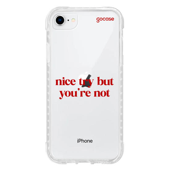 Capinha para celular  Nice try but you're not...