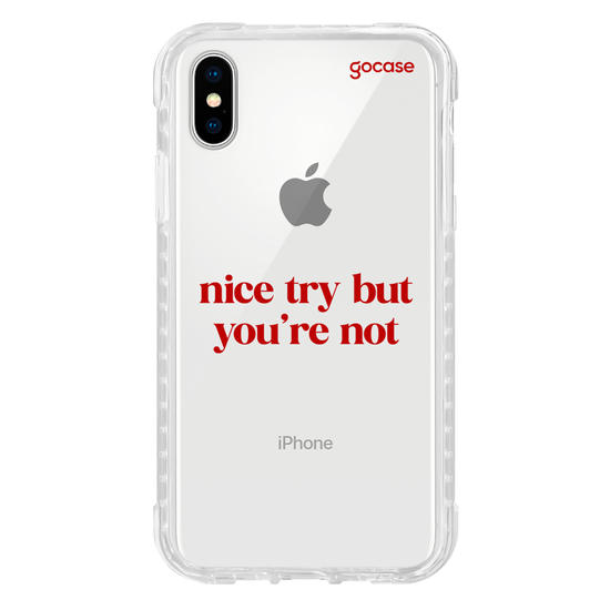 Capinha para celular  Nice try but you're not...
