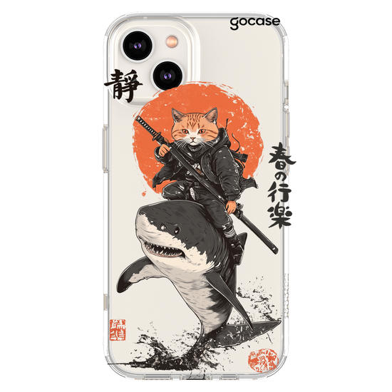 Capinha para celular  Ninja Cat's Ride