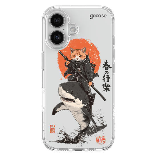 Capinha para celular  Ninja Cat's Ride