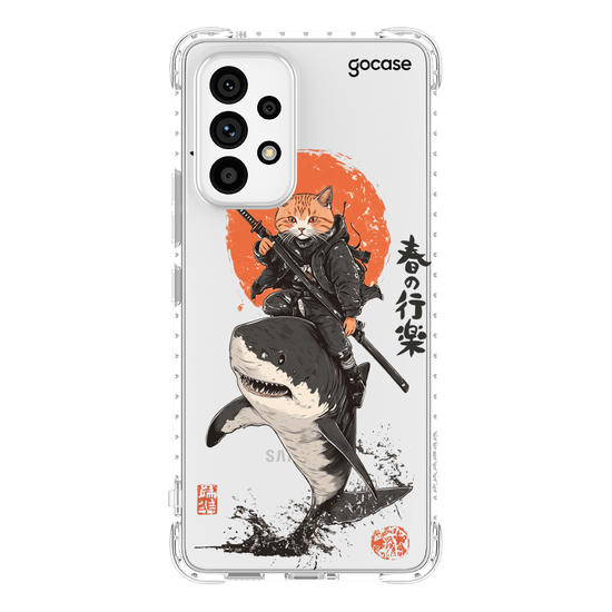 Capinha para celular  Ninja Cat's Ride