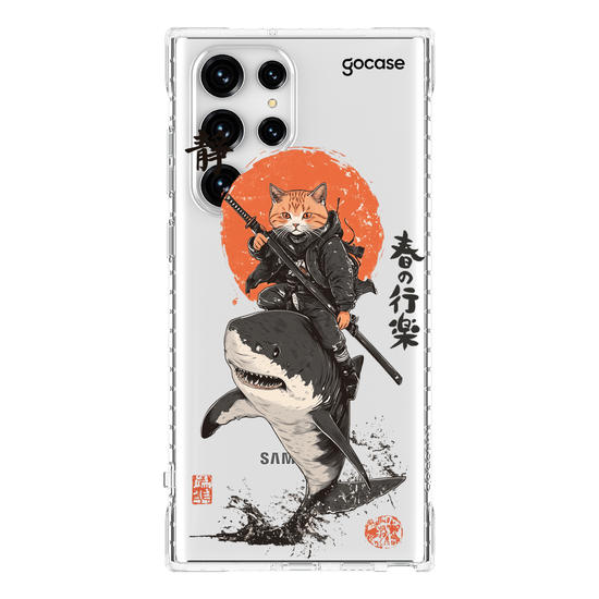 Capinha para celular  Ninja Cat's Ride