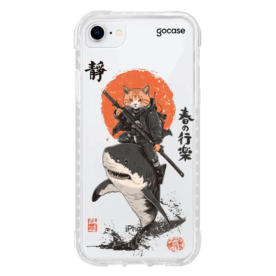 Capinha para celular  Ninja Cat's Ride