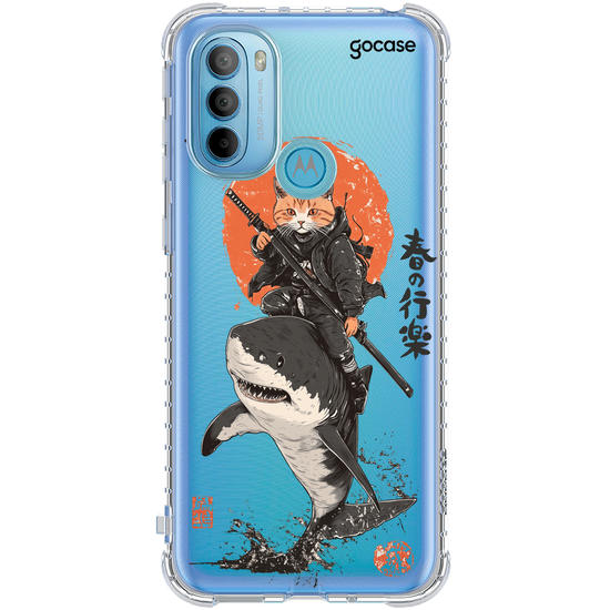 Capinha para celular  Ninja Cat's Ride