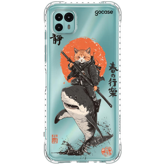 Capinha para celular  Ninja Cat's Ride