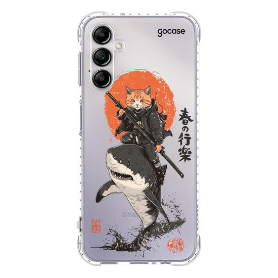 Capinha para celular  Ninja Cat's Ride