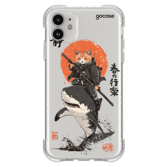 Capinha para celular  Ninja Cat's Ride