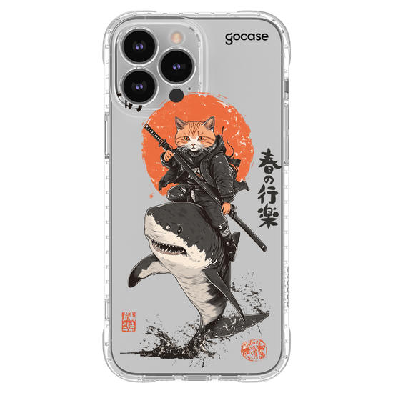 Capinha para celular  Ninja Cat's Ride